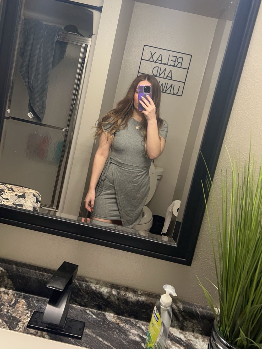 Superdown Gwinne Jersey Wrap Dress